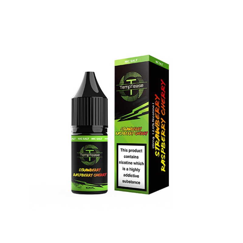 strawberry raspberry cherry temptease nicotine shot