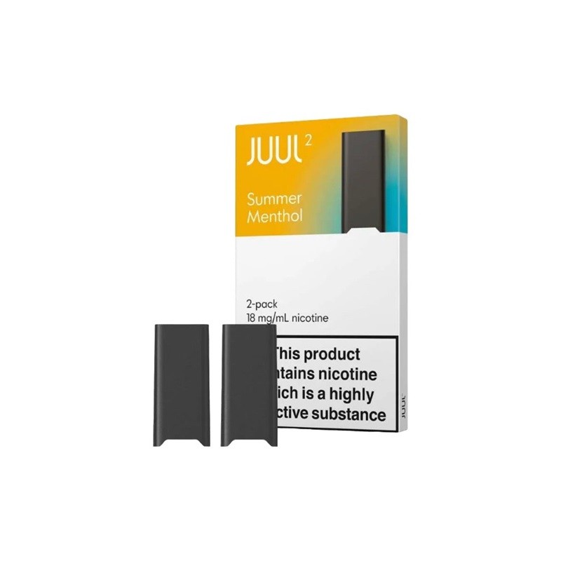 summer menthol juul 2 prefilled pod