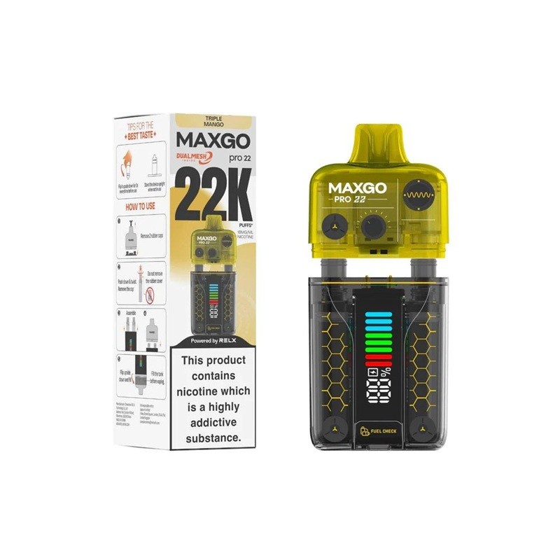 triple mango relx maxgo pro 22000