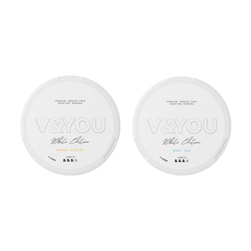 v&you white edition nicotine pouches