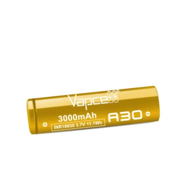 vapcell a30 18650 battery