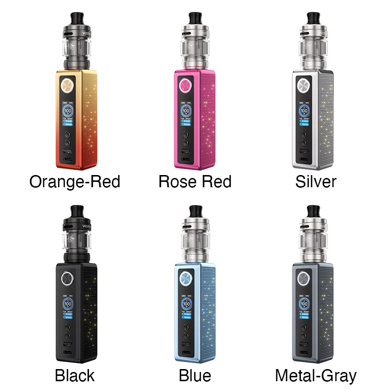 voopoo vinci spark100 vape mod kit all colours