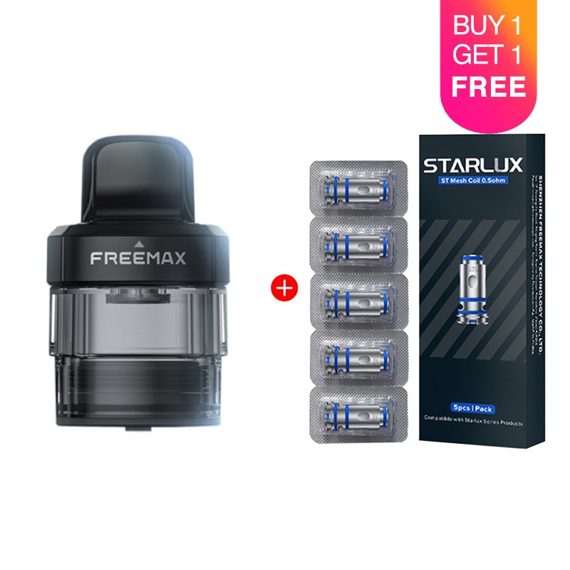 Freemax Starlux Empty Pod Cartridge Buy 1 Get 1