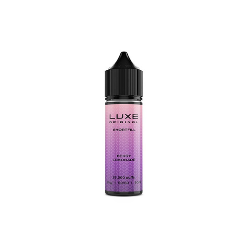 berry lemonade luxe original shortfill e-liquid