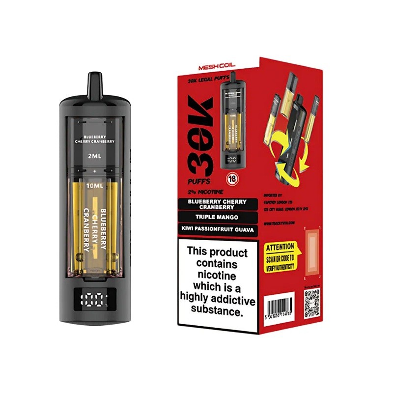 blueberry cherry cranberry / triple mango / kiwi passionfruit guava bloody bar 30k