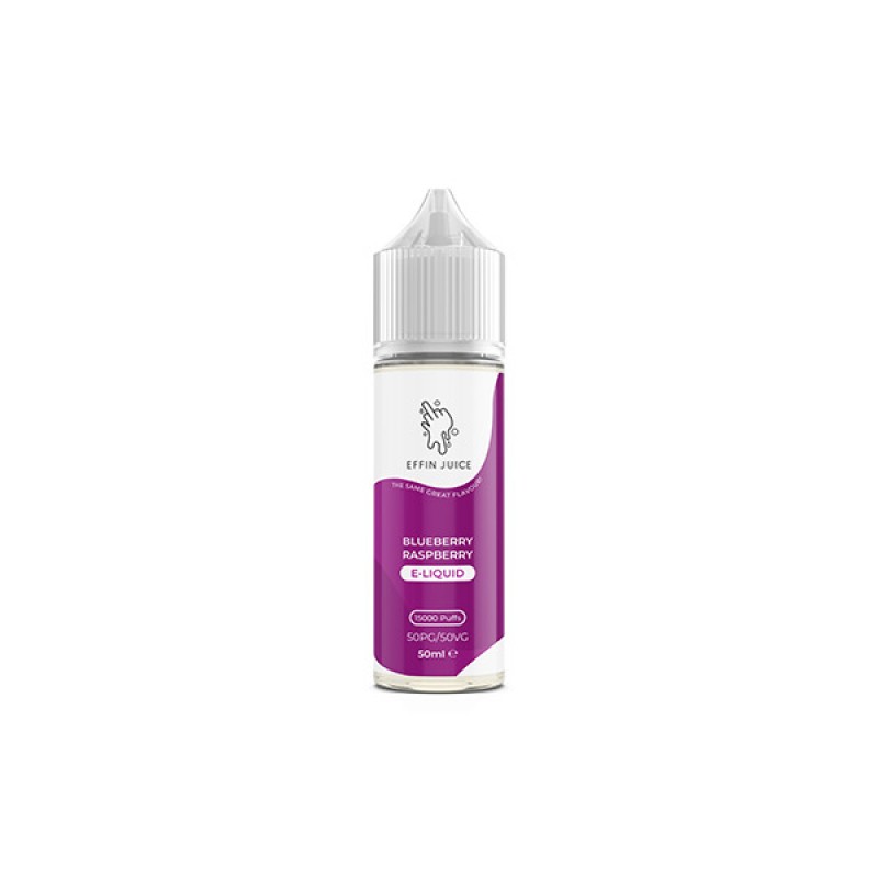 blueberry raspberry effin juice shortfill e-liquid