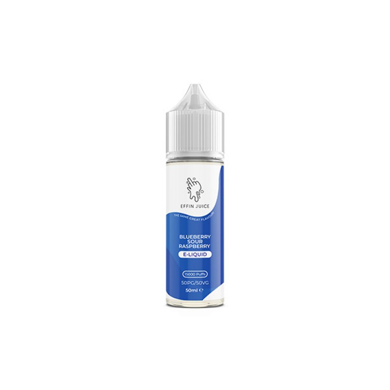 blueberry sour raspberry effin juice shortfill e-liquid