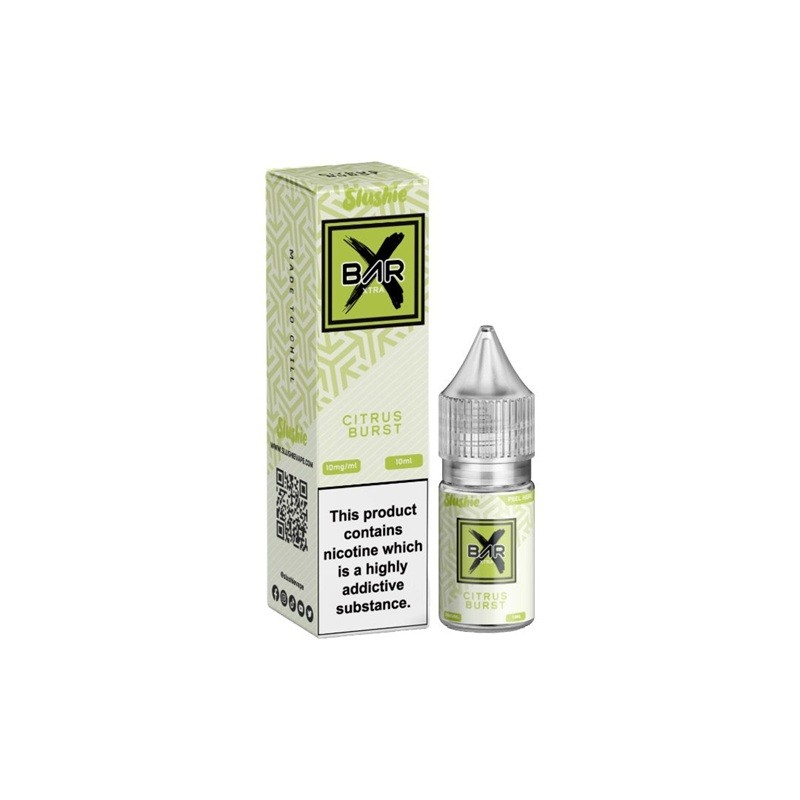 citrus burst slushie bar xtra nicotine salt e-liquid
