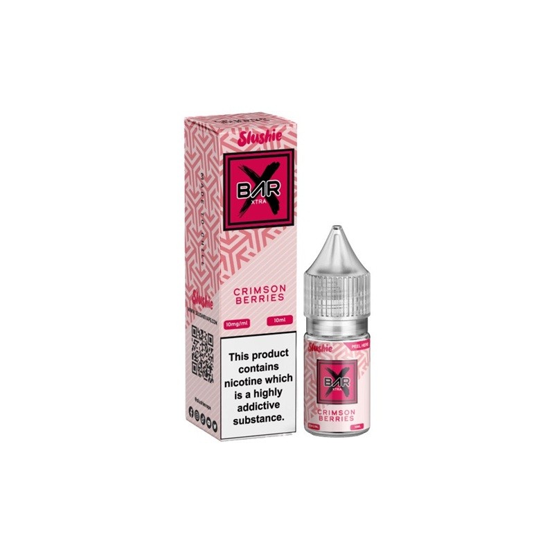 crimson berries slushie bar xtra nicotine salt e-liquid