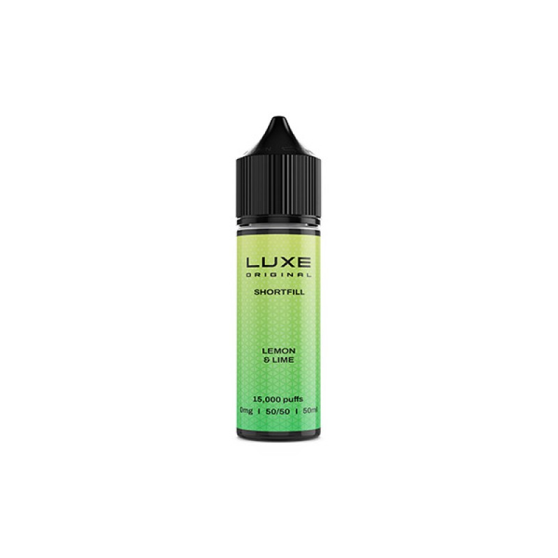 lemon & lime luxe original shortfill e-liquid
