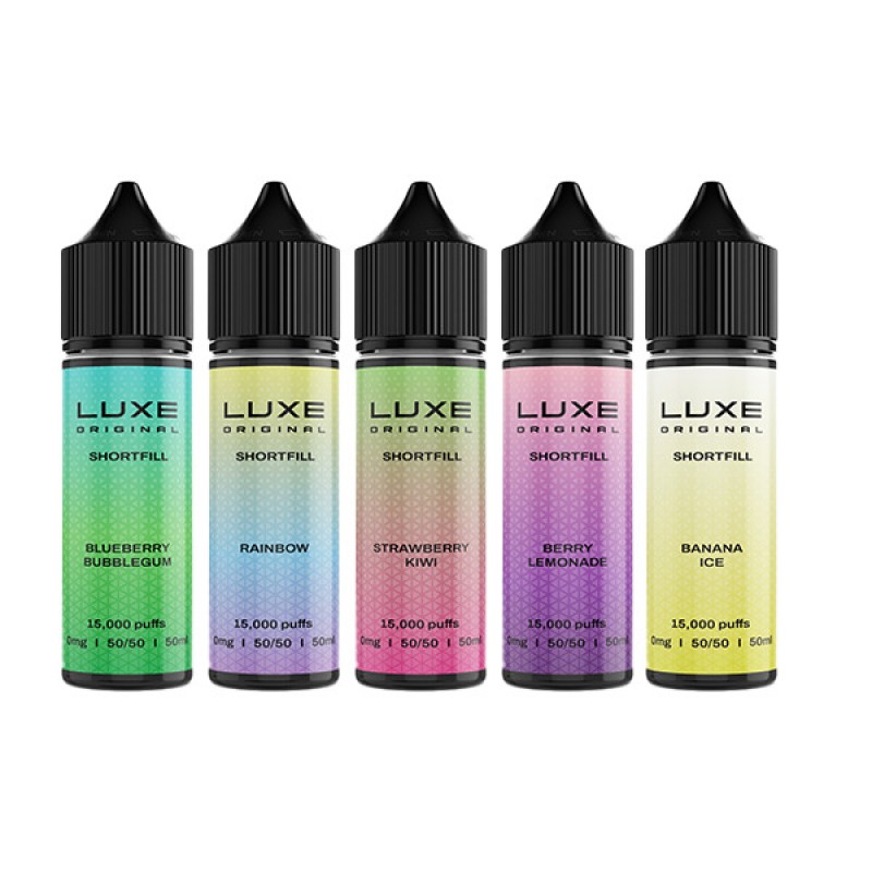 luxe original shortfill e-liquid