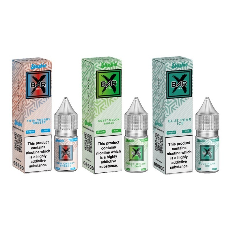 slushie bar xtra nicotine salt e-liquid