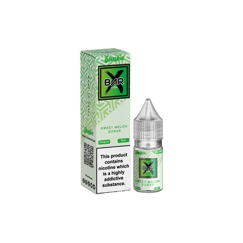 sweet melon sugar slushie bar xtra nicotine salt e-liquid