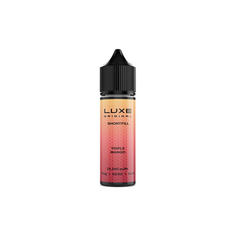 triple mango luxe original shortfill e-liquid