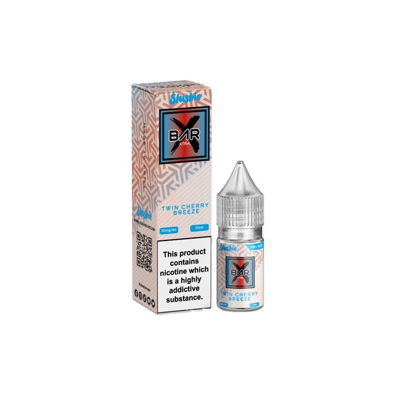 twin cherry breeze slushie bar xtra nicotine salt e-liquid