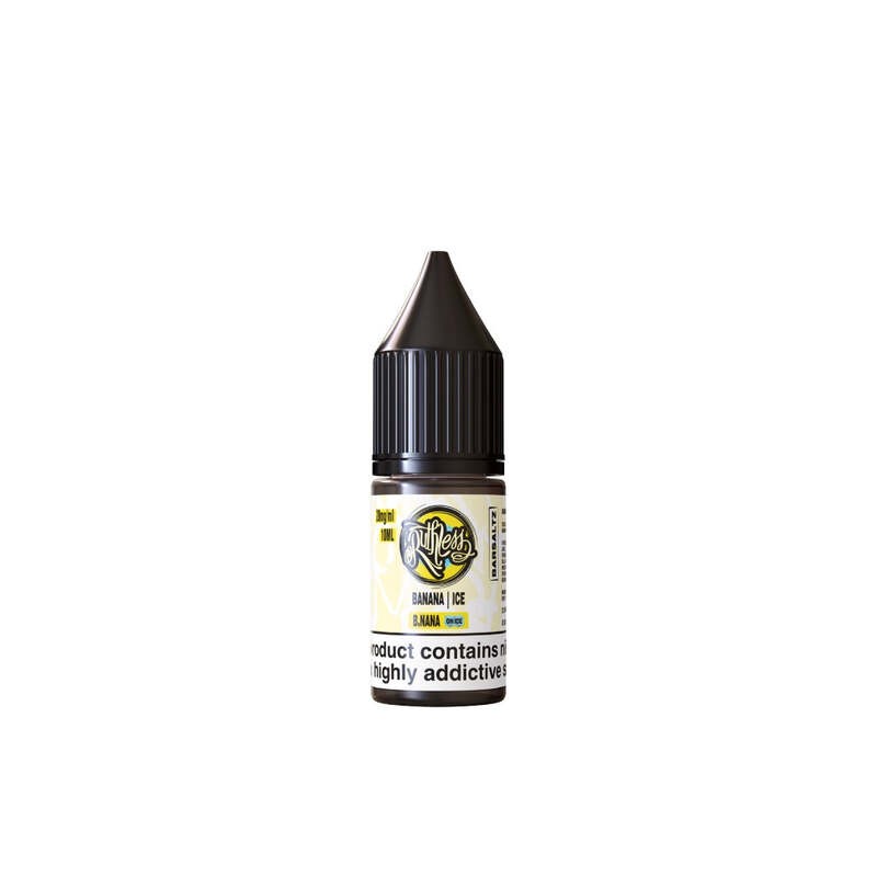 banana on ice ruthless bar saltz nicotine salt e-liquid