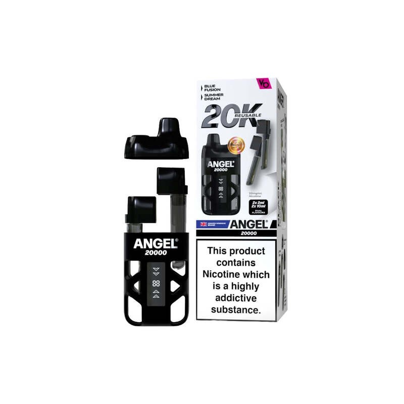 black edition vapes bars angel 20000