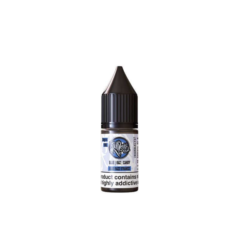 blue razz strawzz ruthless bar saltz nicotine salt e-liquid