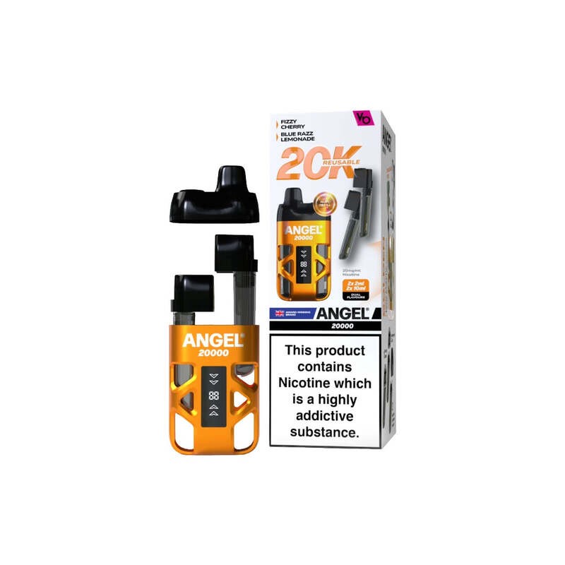 golden edition vapes bars angel 20000