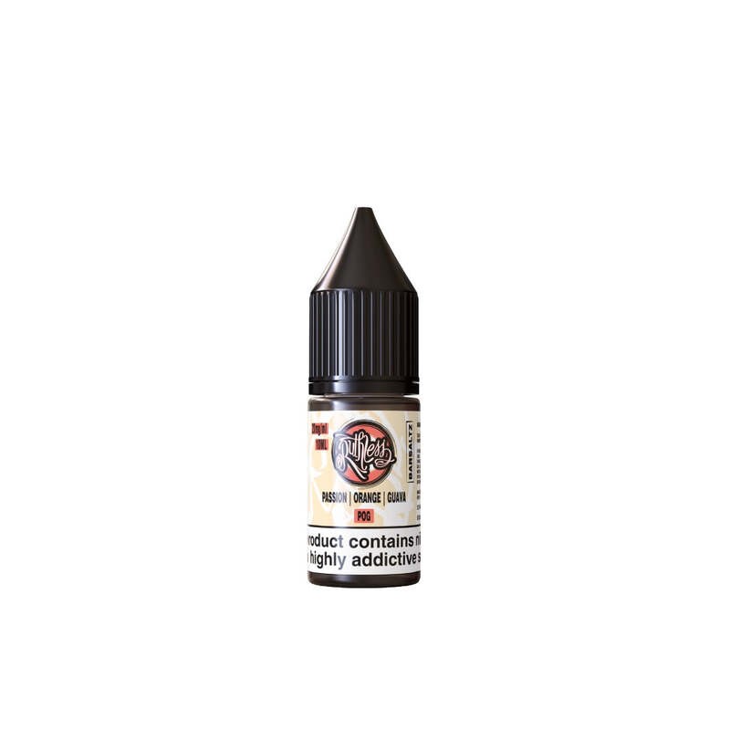 pog ruthless bar saltz nicotine salt e-liquid