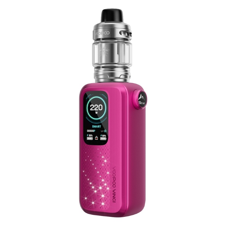rose red voopoo vinci spark220 kit
