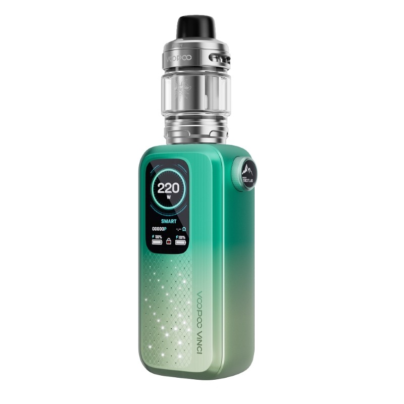 spring green voopoo vinci spark220 kit