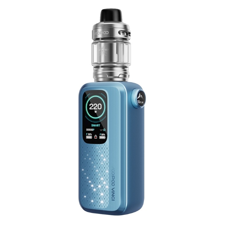 starlit blue voopoo vinci spark220 kit