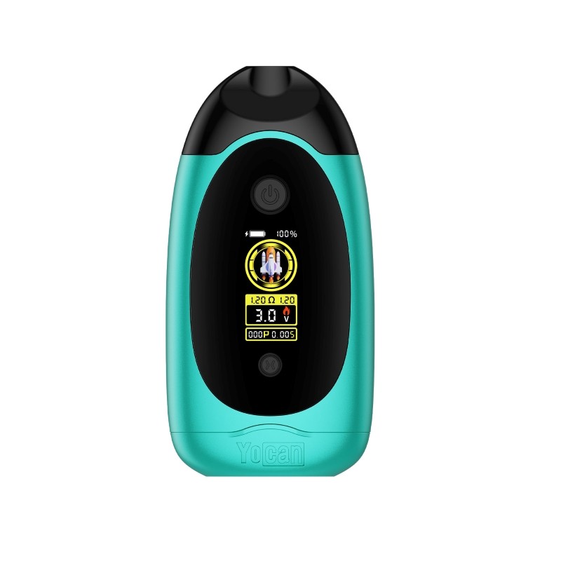 teal yocan dubb 510 thread battery