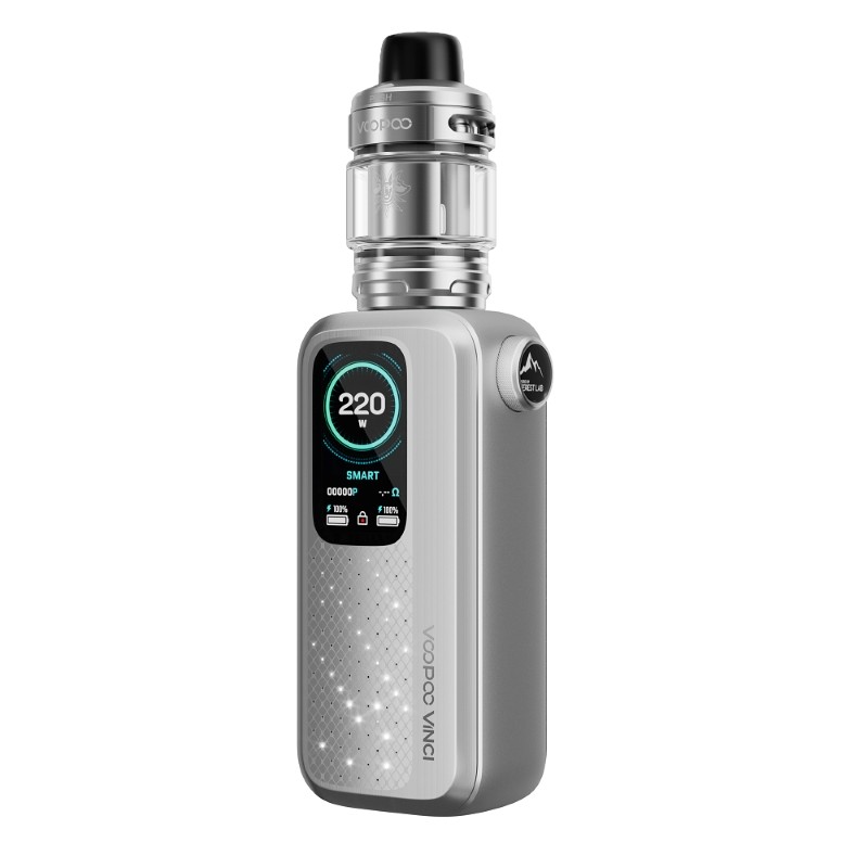 tech silver voopoo vinci spark220 kit