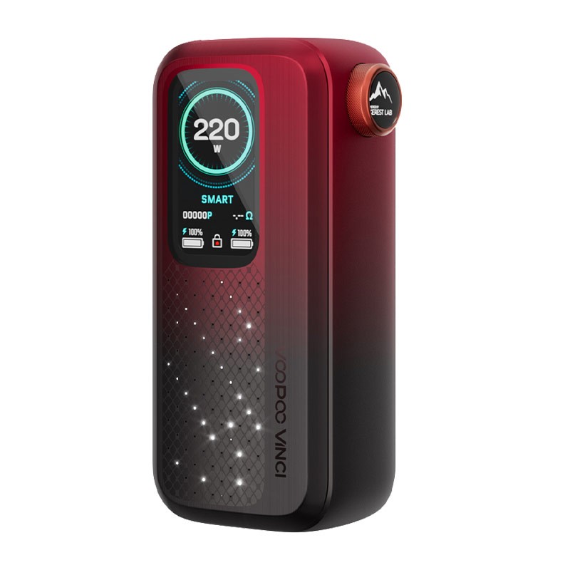Dark Red VOOPOO VINCI Spark220 Box Mod