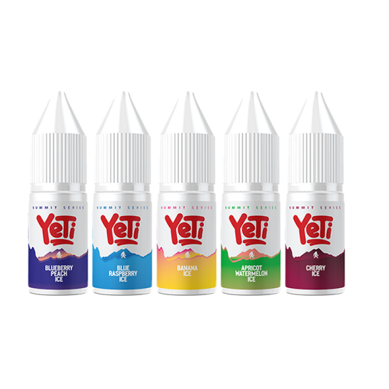 yeti summit series nicotine salt e-liquid