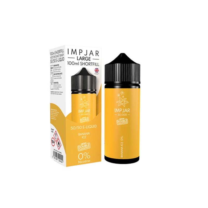 banana ice imp jar original shortfill
