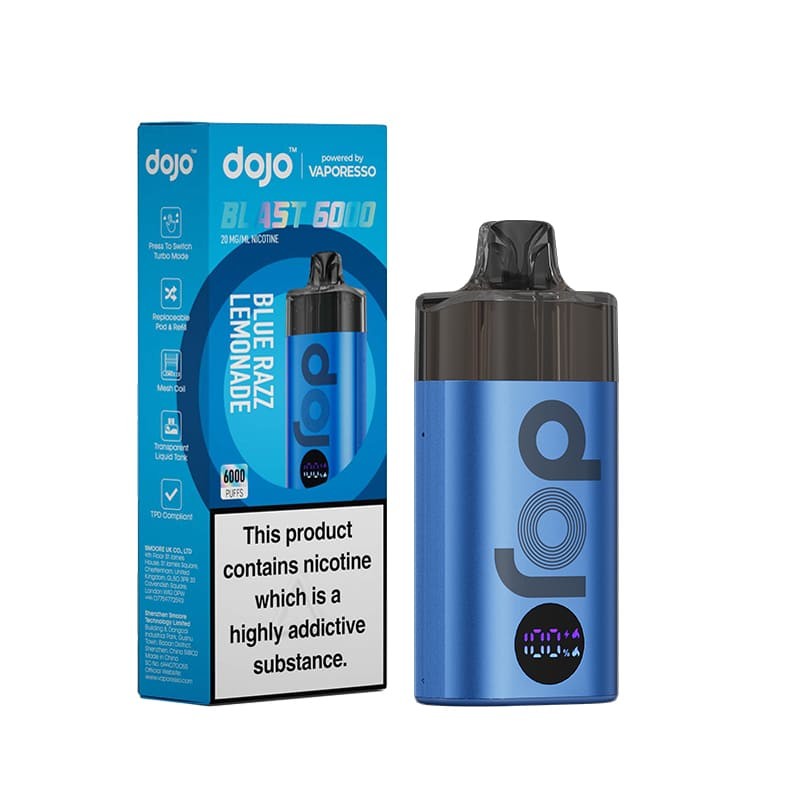 blue razz lemonade vaporesso dojo blast 6000