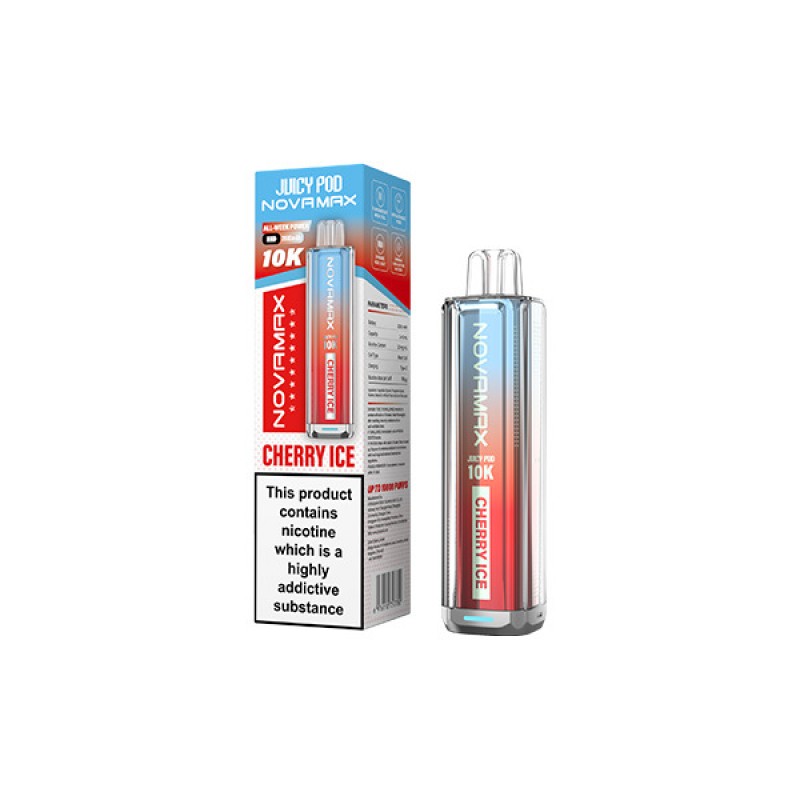 cherry ice juicy pod novamax