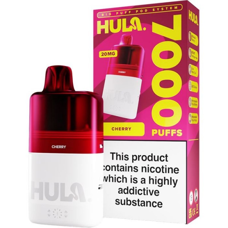 cherry hula 7000 prefilled pod kit