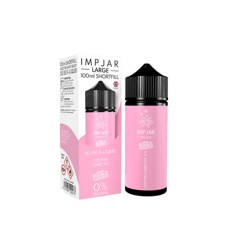 cotton candy ice imp jar original shortfill