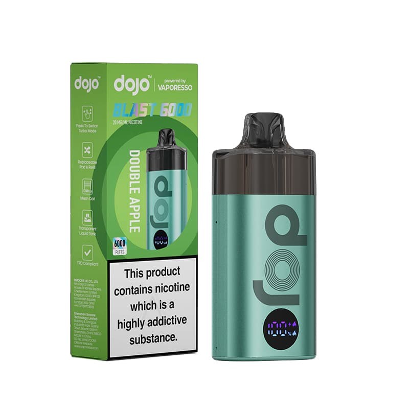 double apple vaporesso dojo blast 6000