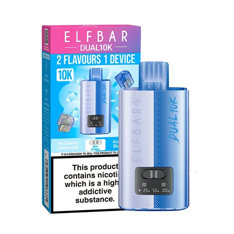 Blue Edition Elf Bar Dual 10K
