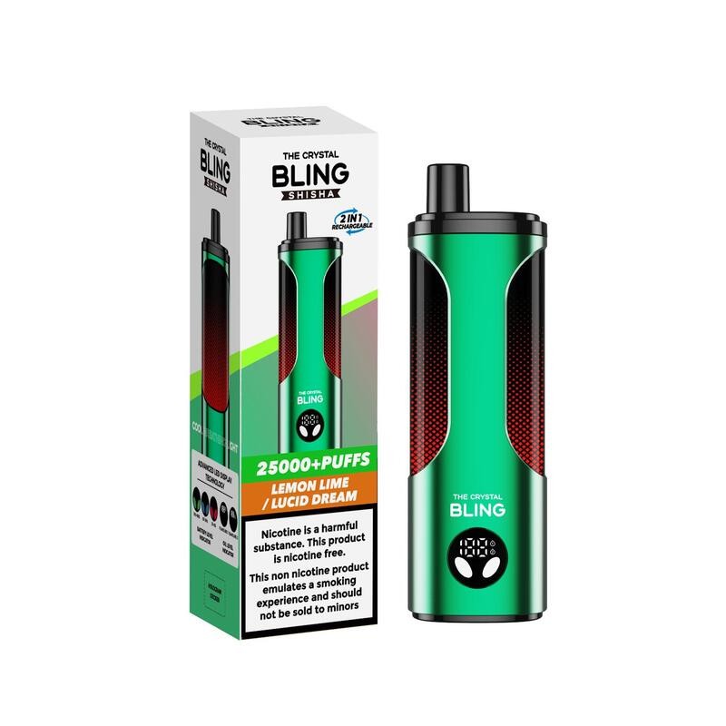 lemon lime / lucid dream the crystal bling shisha 25000