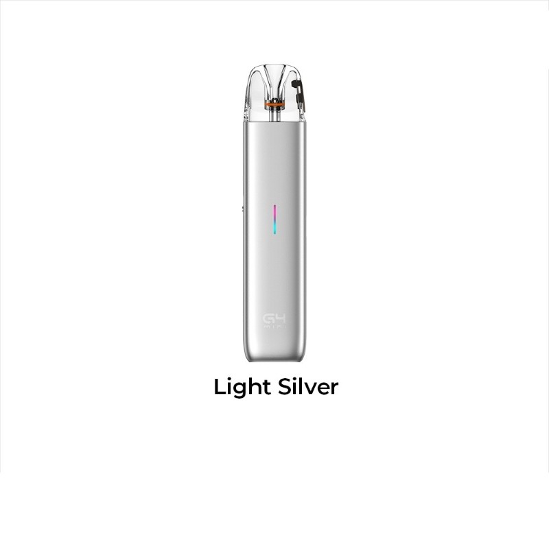 light silver uwell caliburn g4 mini pod kit