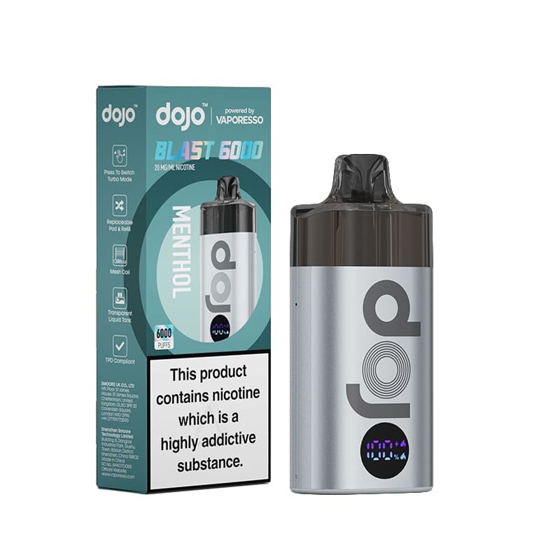 menthol vaporesso dojo blast 6000