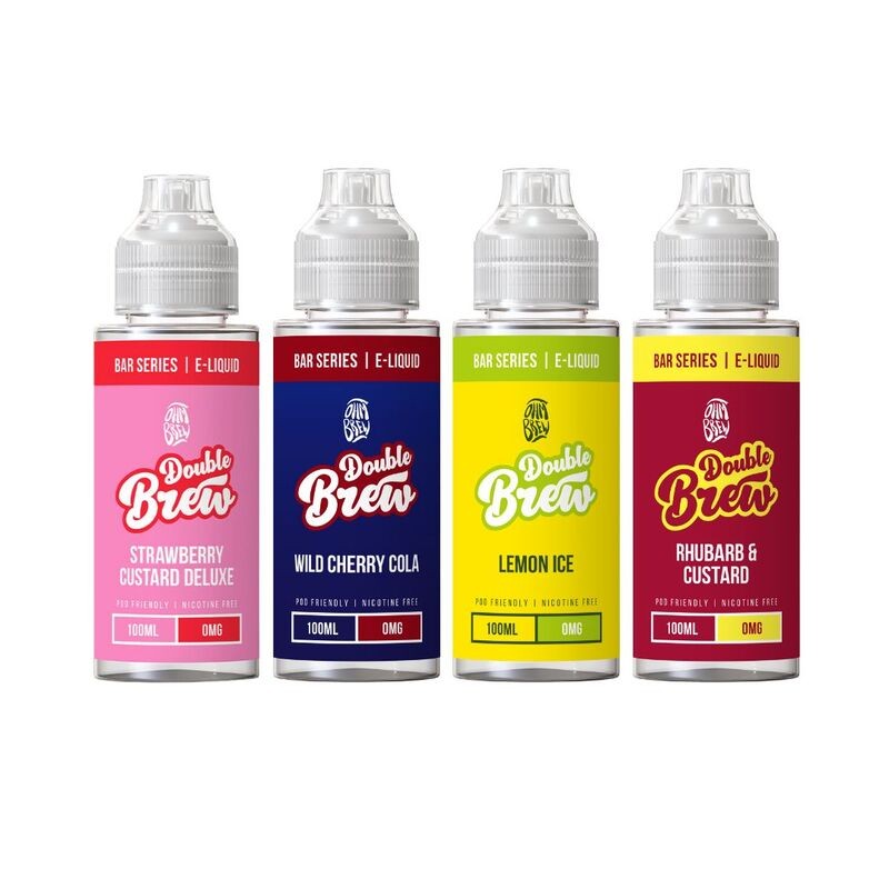 ohm brew double brew bar series shortfill e-liquid