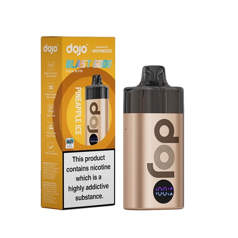 pineapple ice vaporesso dojo blast 6000