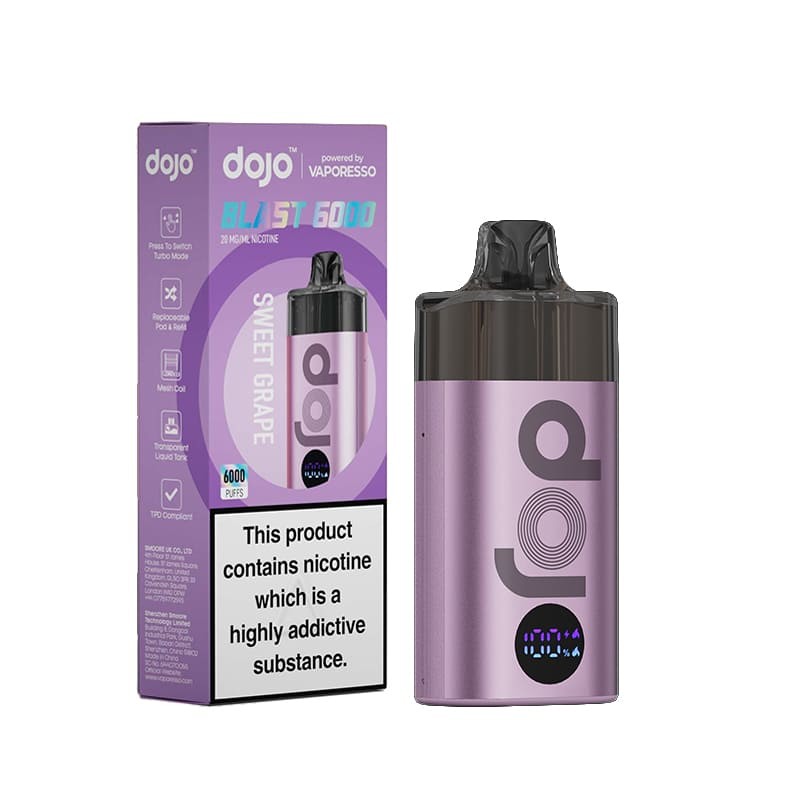 sweet grape vaporesso dojo blast 6000