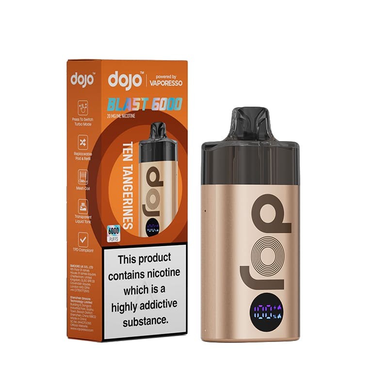 ten tangerines vaporesso dojo blast 6000