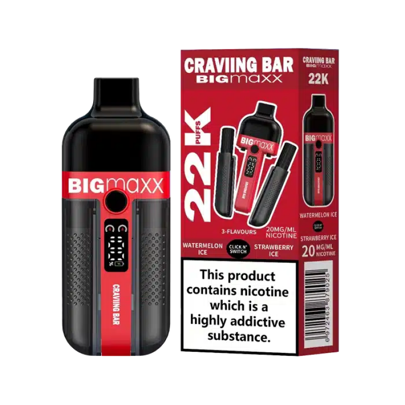 watermelon ice / strawberry ice craving bar big maxx 22k