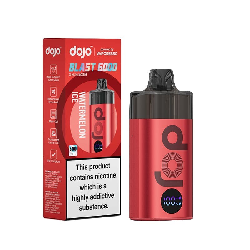 watermelon ice vaporesso dojo blast 6000