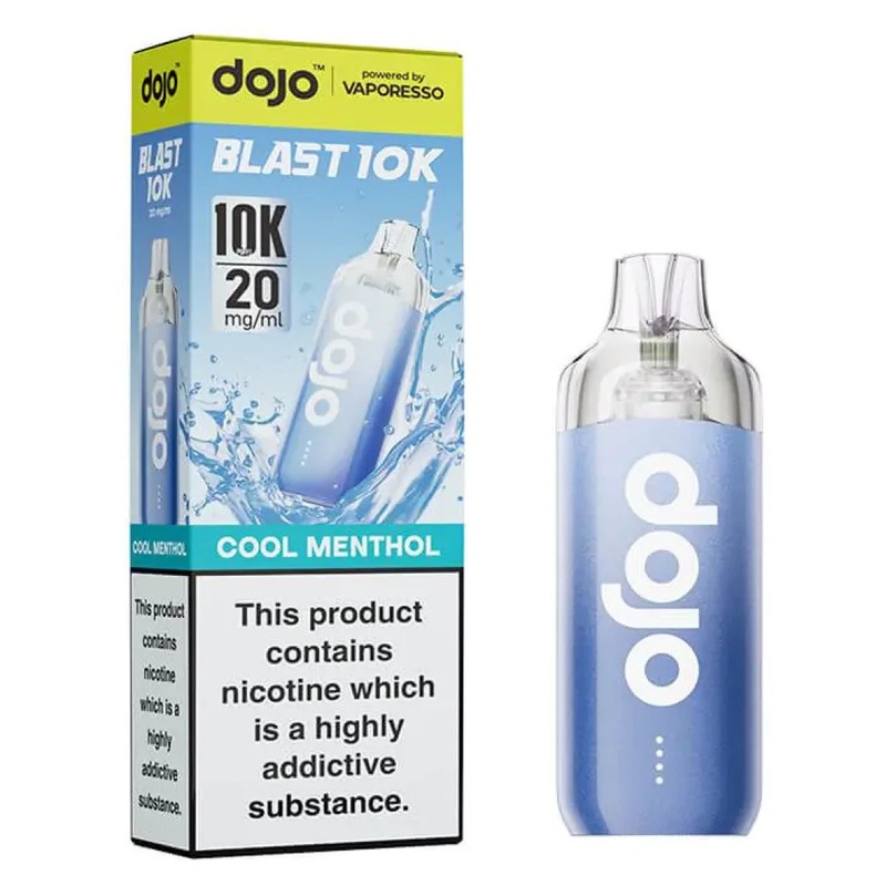 cool menthol vaporesso dojo blast 10k