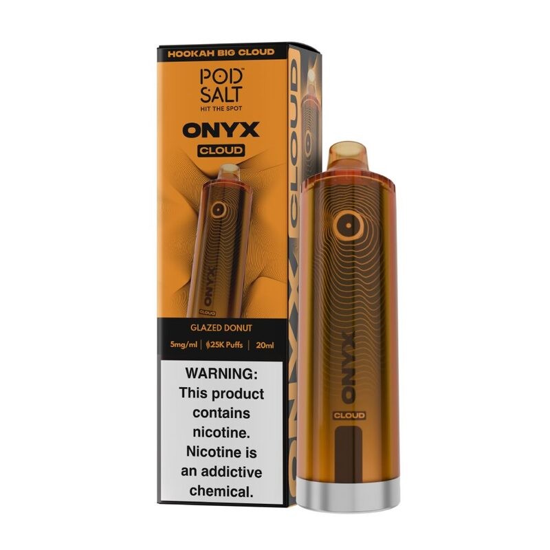 glazed donut pod salt onyx cloud 25000