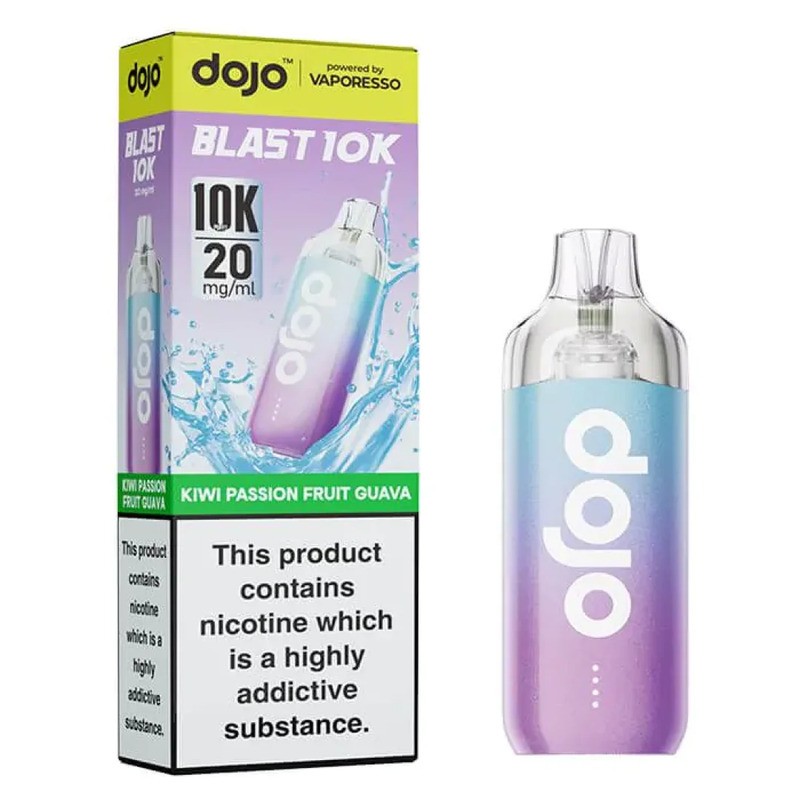 kiwi passion fruit guava vaporesso dojo blast 10k